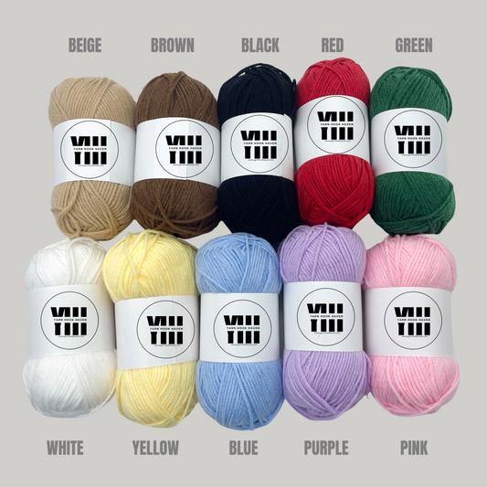 100% Acrylic Soft Yarn Skeins for Knit and Crochet