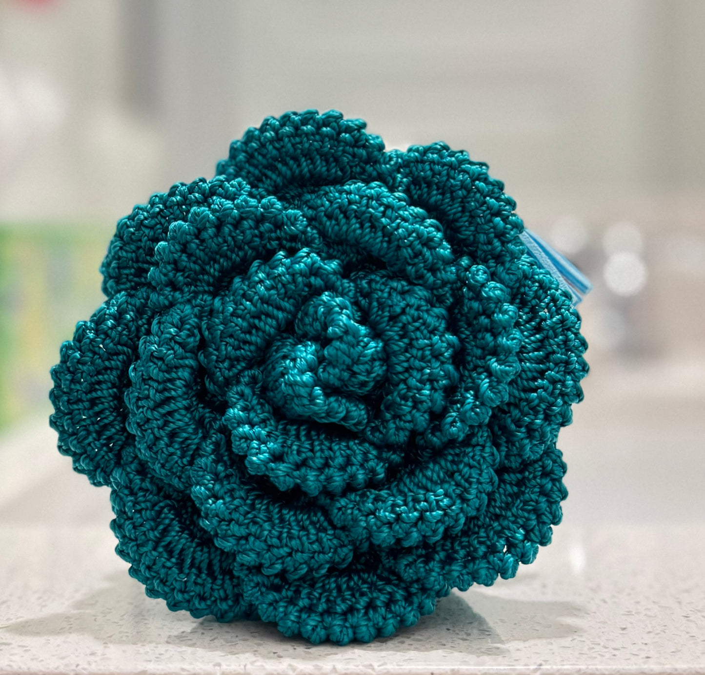 Crochet Flower Kisslock Coin Purse