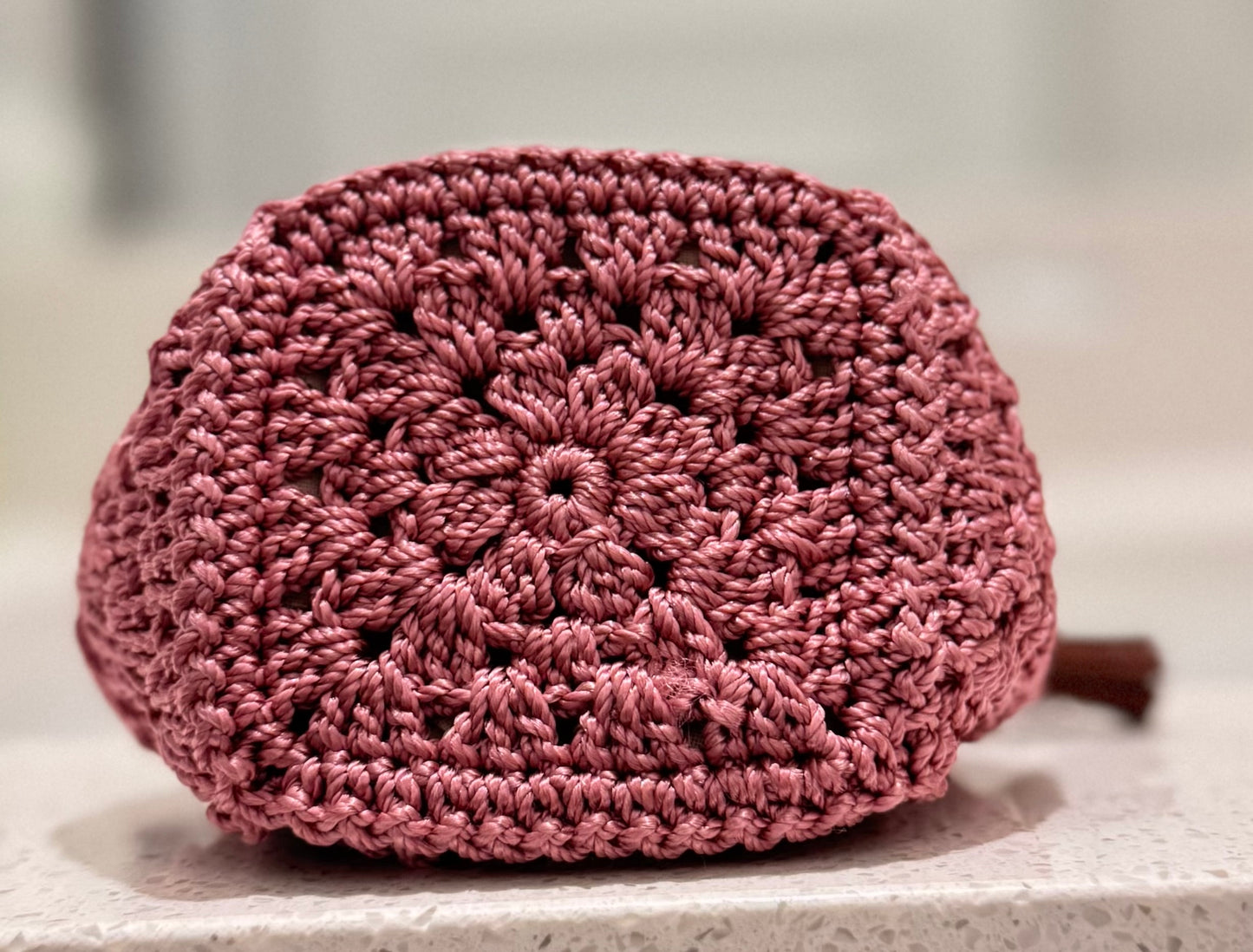 Crochet Granny Squares Kisslock Coin Purse